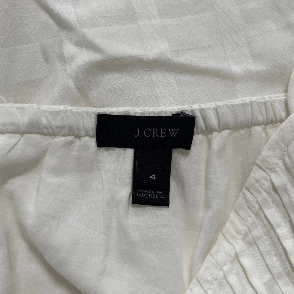 J. Crew White Textured Camisole Top - Picture 4 of 7